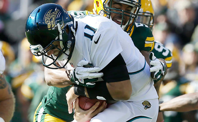 After a very good preseason, Blaine Gabbert struggled mightily in his second season in the NFL.